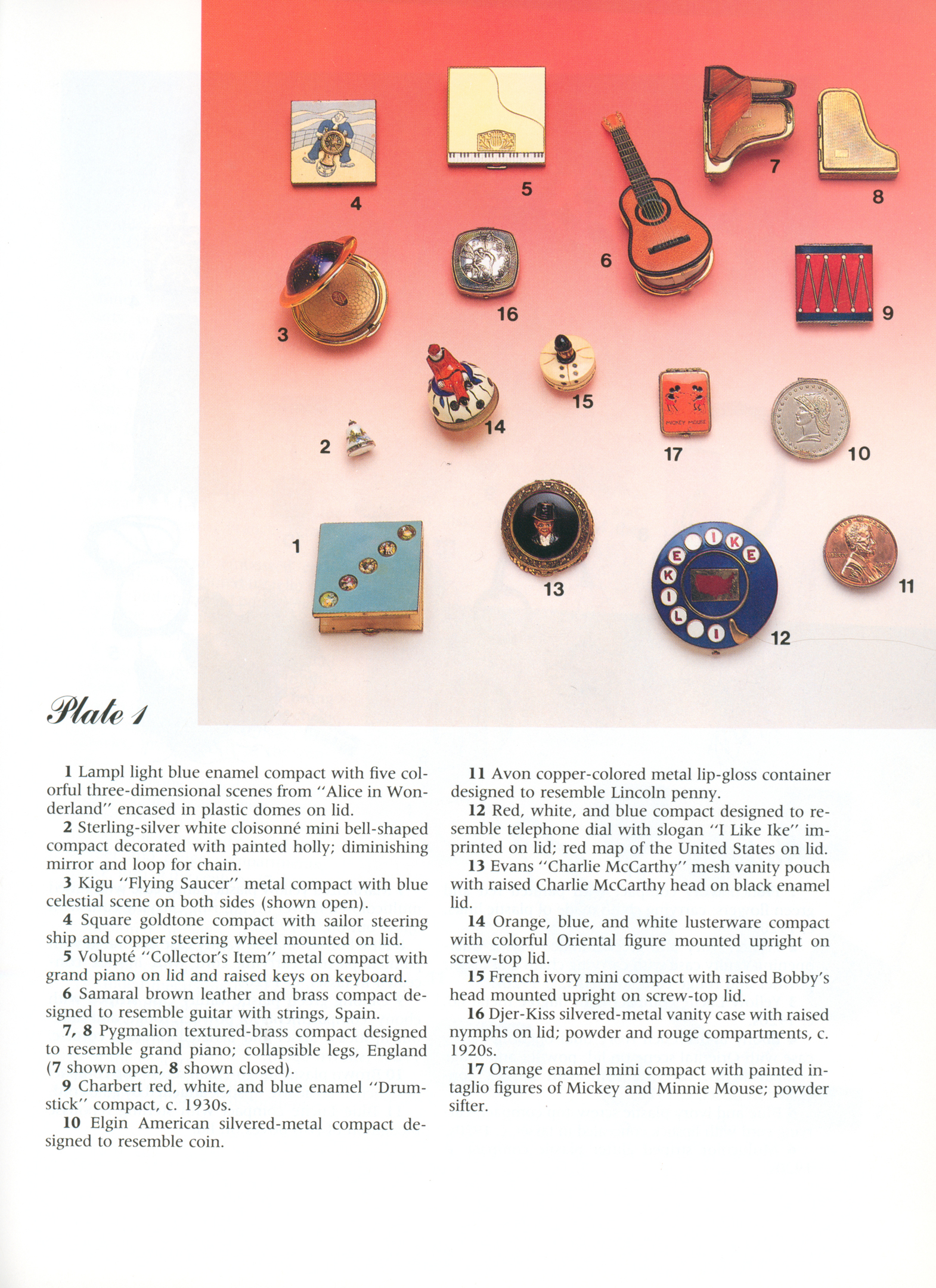 Ladies' Compacts of the Nineteenth and Twentieth Centuries
