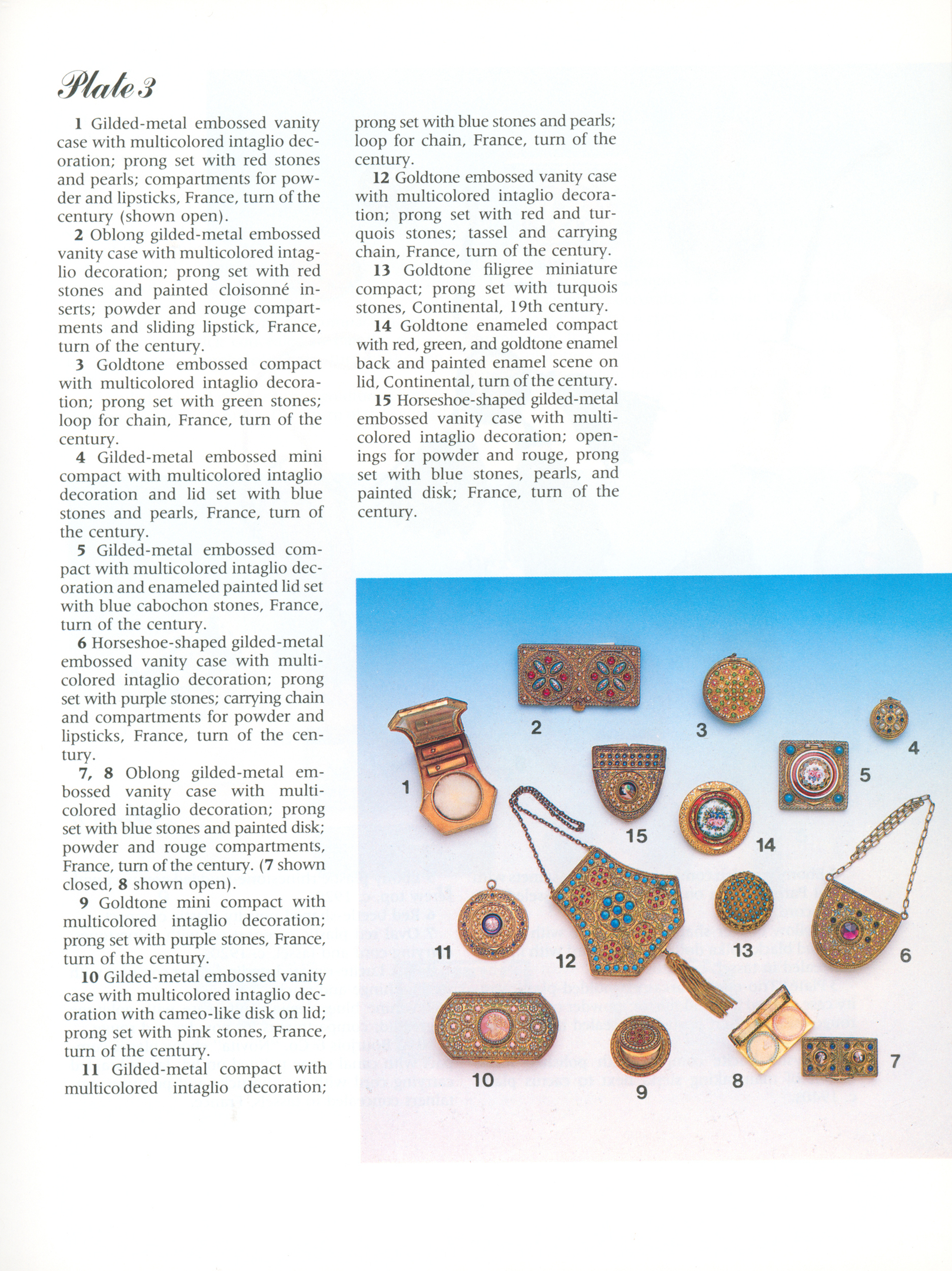 Ladies' Compacts of the Nineteenth and Twentieth Centuries