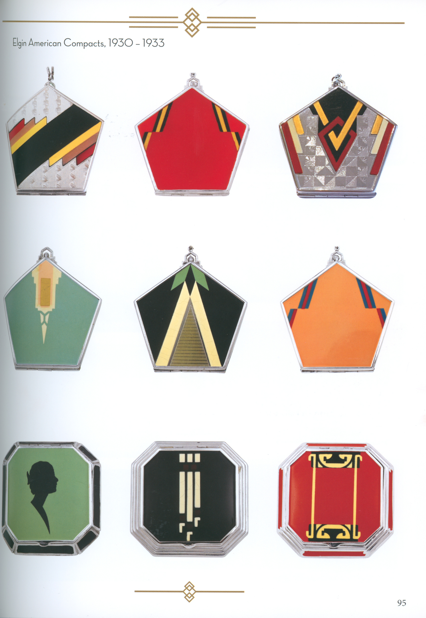 American Compacts of the Art Deco Era The Art of Elgin American, J.M. Fisher and Others