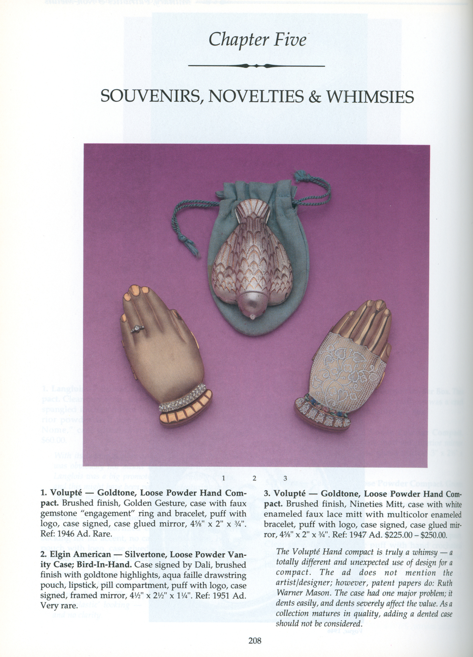 Collector's Encyclopedia of Compacts, Carryalls & Face Powder Boxes Identification & Values