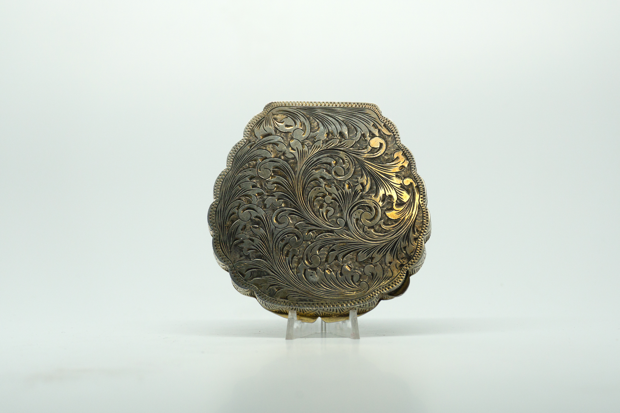 1950s Hand Painted Italian Compact