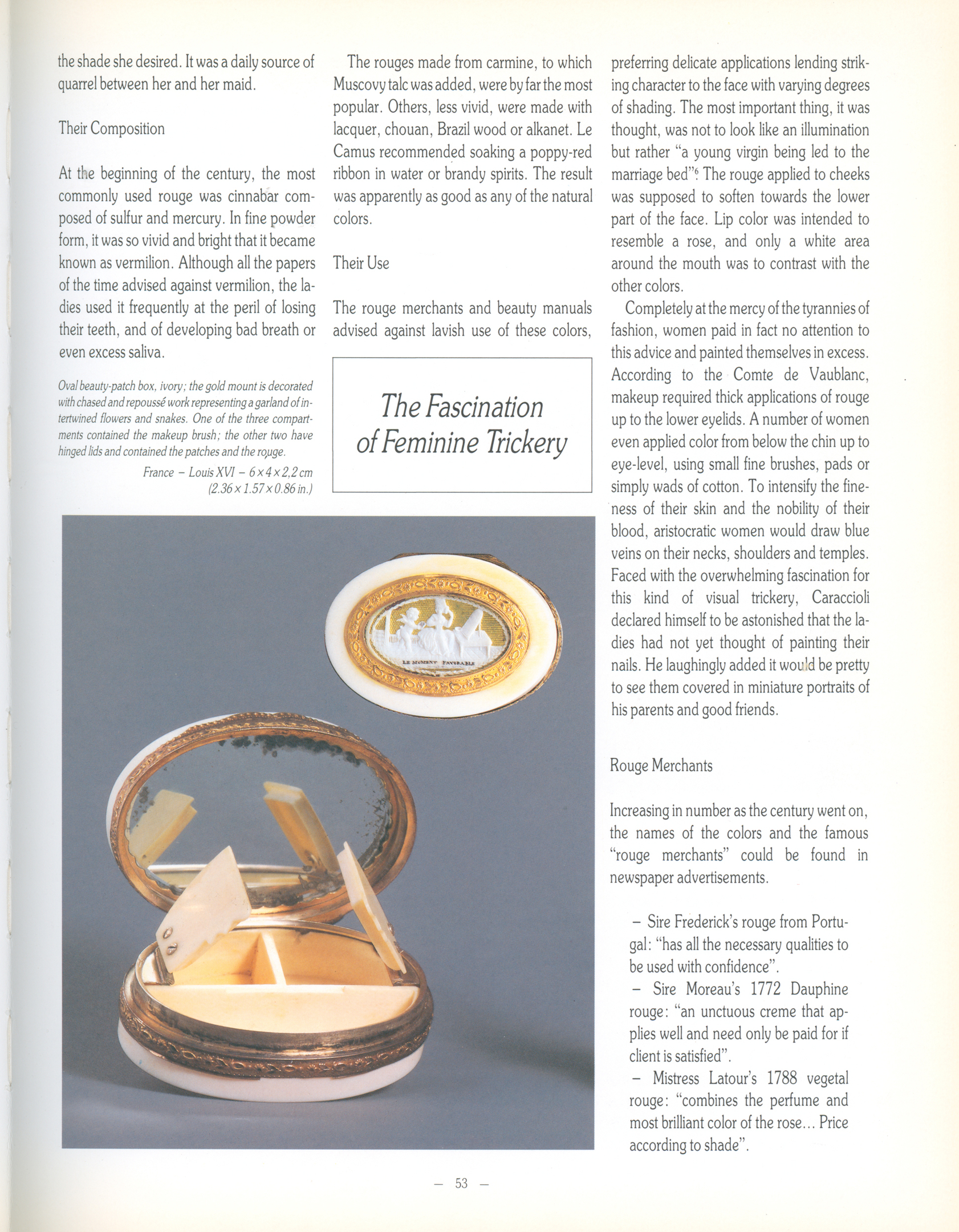 The Art of Perfume in the 18th Century