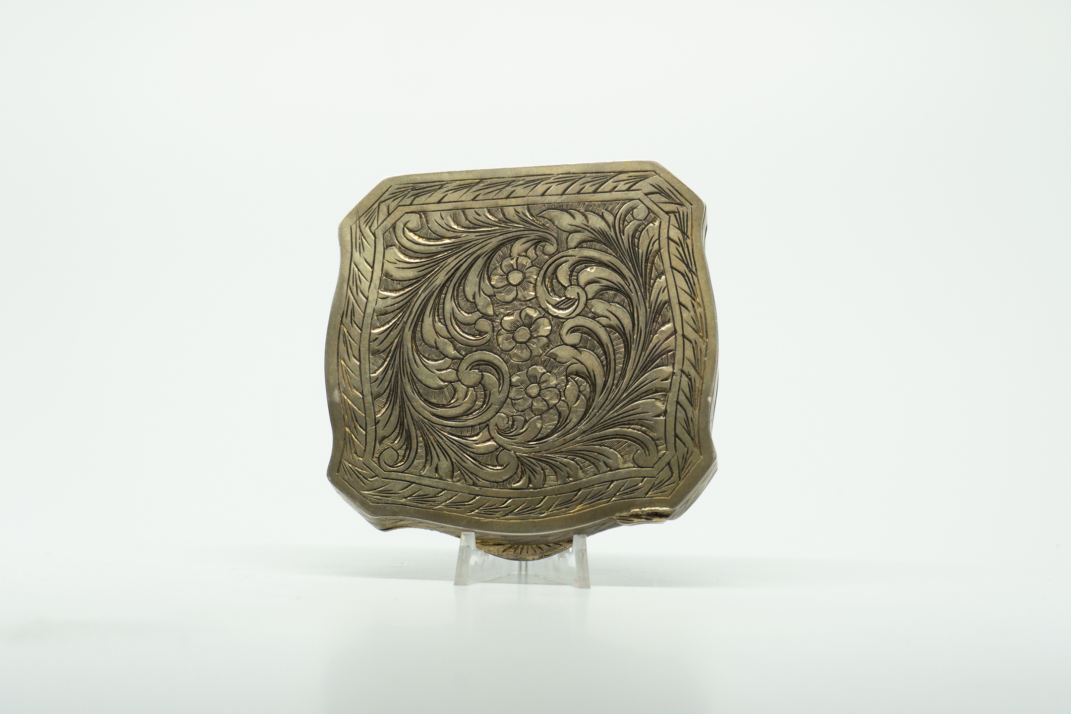 1950s Hand Painted Italian Compact