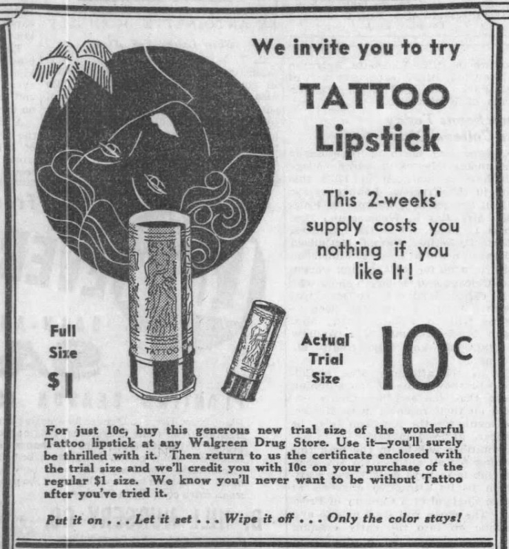 Tattoo Lipstick