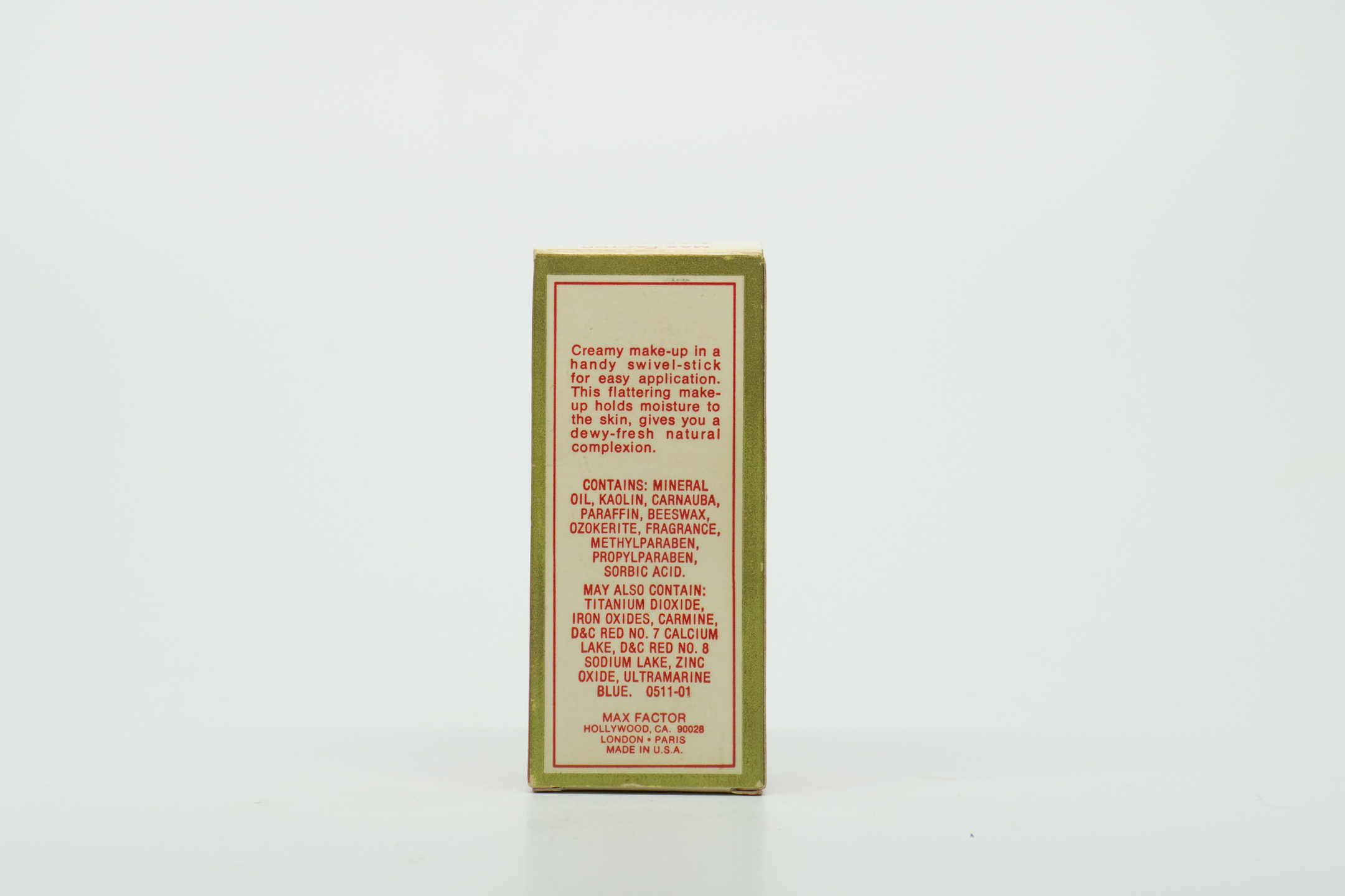 Max Factor Pan-Stik Cream Foundation