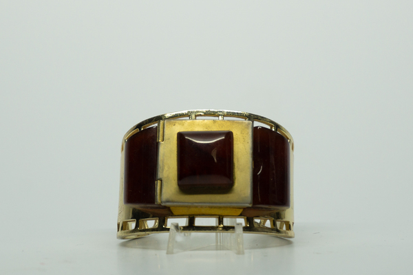 Josephine Baker for Albert Flamand Bakelite Bracelet Compact